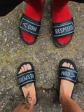 Chinelo Slide // Com Respeito