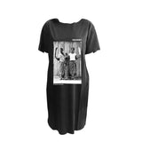 Vestido "Lute como uma Moçambicana" // Preto